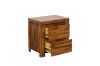 Picture of MALAGA 2-Drawer Bedside Table (Brown)