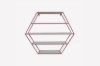 Picture of SCANDI 66x57cm Hexagon Wall Shelf