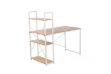 Picture of CITY 120/140 Desk with Shelf (White)