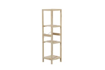 Picture of SCANDI 116x30cm 4-Tier Square Shelf