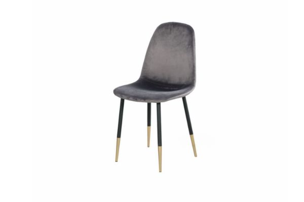 Picture of BIJOK Velvet Dining Chair (Grey)