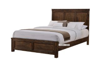 Picture of VENTURA Oak Platform Bed Frame- Super King Size