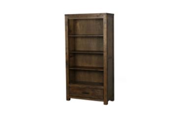 Picture of VENTURA 185x96cm Large Oak Bookshelf/Display Shelf