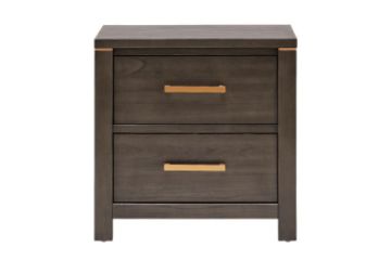 Picture of GLINDA 2-Drawer Bedside Table