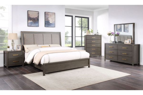 Picture of GLINDA 4PC/5PC/6PC Queen/Super King Size Bedroom Set 
