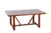 Picture of EILBY Dining Table  1.8M SOLID PINEWOOD & VENEER IN RICH