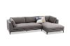 Picture of AMELIE Premium Fabric Sectional Sofa with Ottoman (Dark Grey)