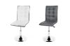 Picture of OLIVIA Adjustable Swivel Gas Lift Bar Chair (White/Dark Grey)