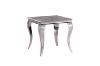 Picture of AITKEN Marble Top Stainless Steel End Table (Grey)