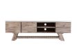 Picture of ANTON 1.8M White Concrete on Solid Acacia Wood Entertainment Unit