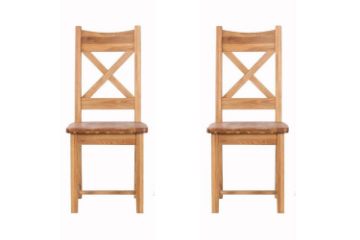 Picture of Westminster Dining Timber Seat (Solid Oak) - 2 Chairs in 1 Carton