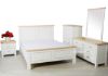 Picture of SICILY Solid Wood with Ash Top Bedroom Combo - 4PC Queen Size