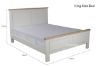 Picture of SICILY Solid Wood with Ash Top Bedroom Combo - 4PC King Size