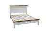 Picture of NOTTINGHAM Solid Oak Bed Frame (White) - Queen