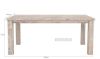 Picture of ARYA Dining Table (Solid Acacia) - 180
