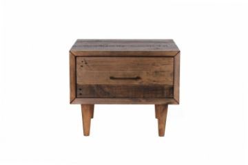 Picture of HENDRIX Solid Reclaimed Pine Wood Side Table