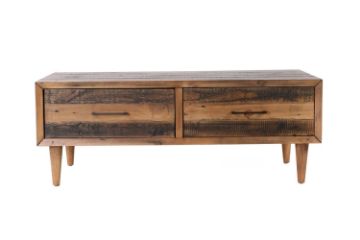 Picture of HENDRIX Solid Reclaimed Pine Wood Coffee Table 