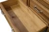 Picture of WESTMINSTER 5-Drawer Solid Oak Tallboy