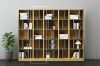 Picture of COLIN 210cmx43cm Wall System Solution Bookshelf (Oak and Grey)