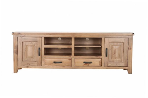 Picture of FRANCO 200 Solid NZ Pine Wood Entertainment Unit 