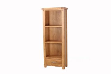 Picture of WESTMINSTER 180x70cm Solid Oak Bookshelf