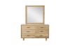 Picture of LYNWOOD 6-Drawer Dresser with Mirror (Solid Tasmanian Oak)