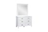 Picture of CLOUDWOOD Bedroom Set in Queen Size (White) - 4PC Combo