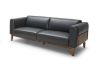 Picture of HUDDERSFIELD 100% Genuine Leather Sofa (Black) - 3 Seater