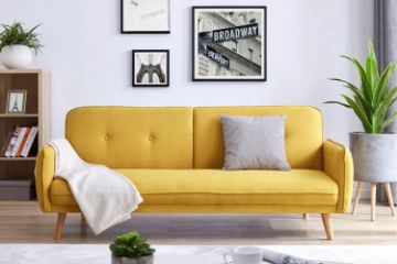 Picture of Anabella Sofa Bed (Yellow)