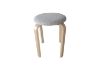 Picture of LOFT Bentwood Stackable Stool (Beige Pad) - Each