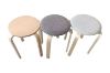 Picture of LOFT Bentwood Stackable Stool (Beige Pad) - Each