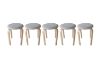 Picture of LOFT Bentwood Stackable Stool (Beige Pad) - Each