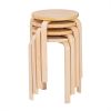 Picture of LOFT Bentwood Stackable Stool (Wood) - Each