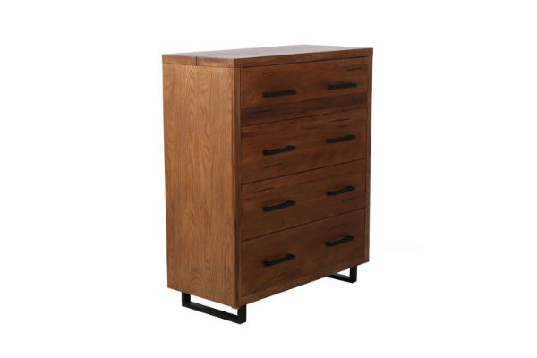 Picture of AURELIUS 4-Drawer Oak Tallboy