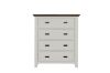 Picture of CAROL 4-Drawer Solid Acacia Wood Tallboy 