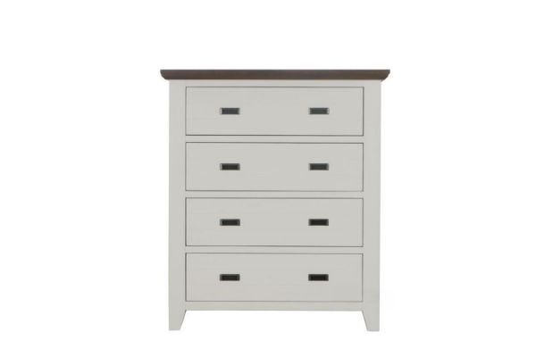 Picture of CAROL 4-Drawer Solid Acacia Wood Tallboy 