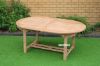 Picture of BALI 7PC Solid Teak Oval Dining Set - 1.8M - 2.4M Table