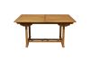 Picture of  BALI Outdoor Solid Teak Wood Rectangle 150-210 Extension Dining Table