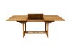 Picture of  BALI Outdoor Solid Teak Wood Rectangle 150-210 Extension Dining Table