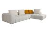 Picture of PADUA Fabric Sectional Sofa (Cream) - Facing Left