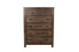 Picture of HEMSWORTH 5-Drawer Solid Timber Wood and Veneer Tallboy