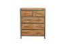 Picture of KANSAS 5-Drawer Tallboy (Acacia Wood)