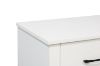 Picture of CLOUDWOOD 6-Drawer Dresser with Mirror (Solid Pinewood) (White)