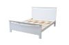Picture of CLOUDWOOD Solid Pinewood Bed Frame in Queen Size (White)