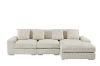 Picture of WINSTON Corduroy Modular Sectional Sofa (Beige) - Ottoman Only