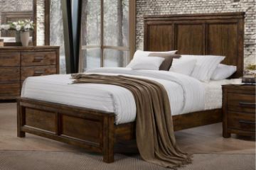 Picture of VENTURA Solid Oak Bed Frame in Queen/Super King Size