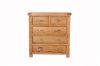 Picture of WESTMINSTER 5-Drawer Solid Oak Tallboy