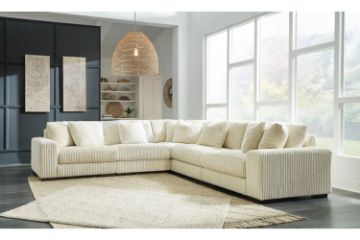 Picture of WINSTON Corduroy Modular Sofa (Beige) - Armless Chair