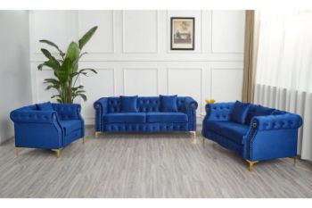 Picture for manufacturer BONA Velvet Sofa Range