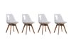 Picture of EFRON Dining Chair with Grey Cushion (Clear)